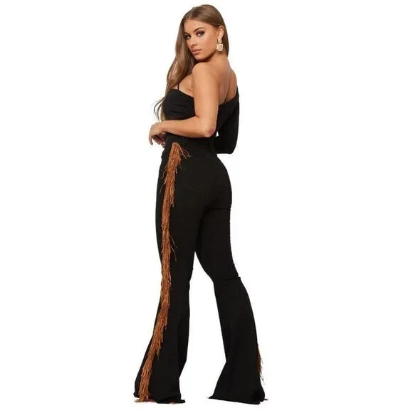 Fringe Bell Bottom - Picture 3 of 5